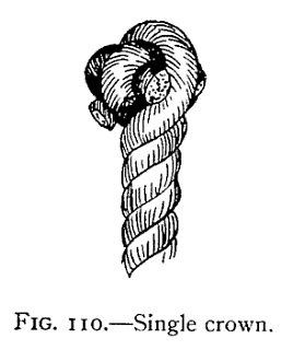 Illustration: FIG. 110.Single crown.