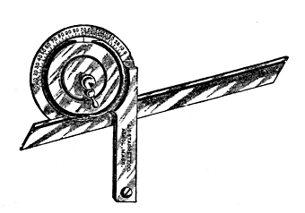 Fig. 13.A Universal Bevel Protractor.